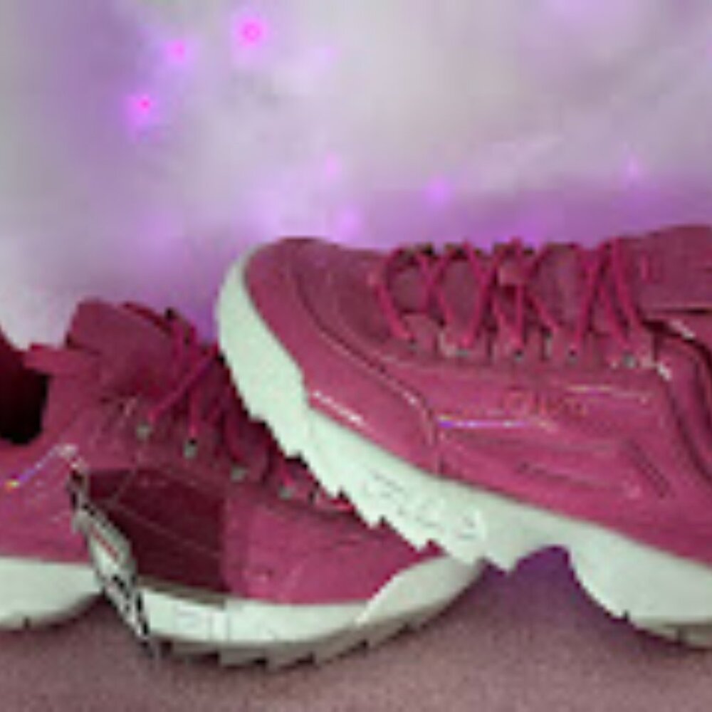 Fila Hot Pink Chunky Sneaker Size 6 US